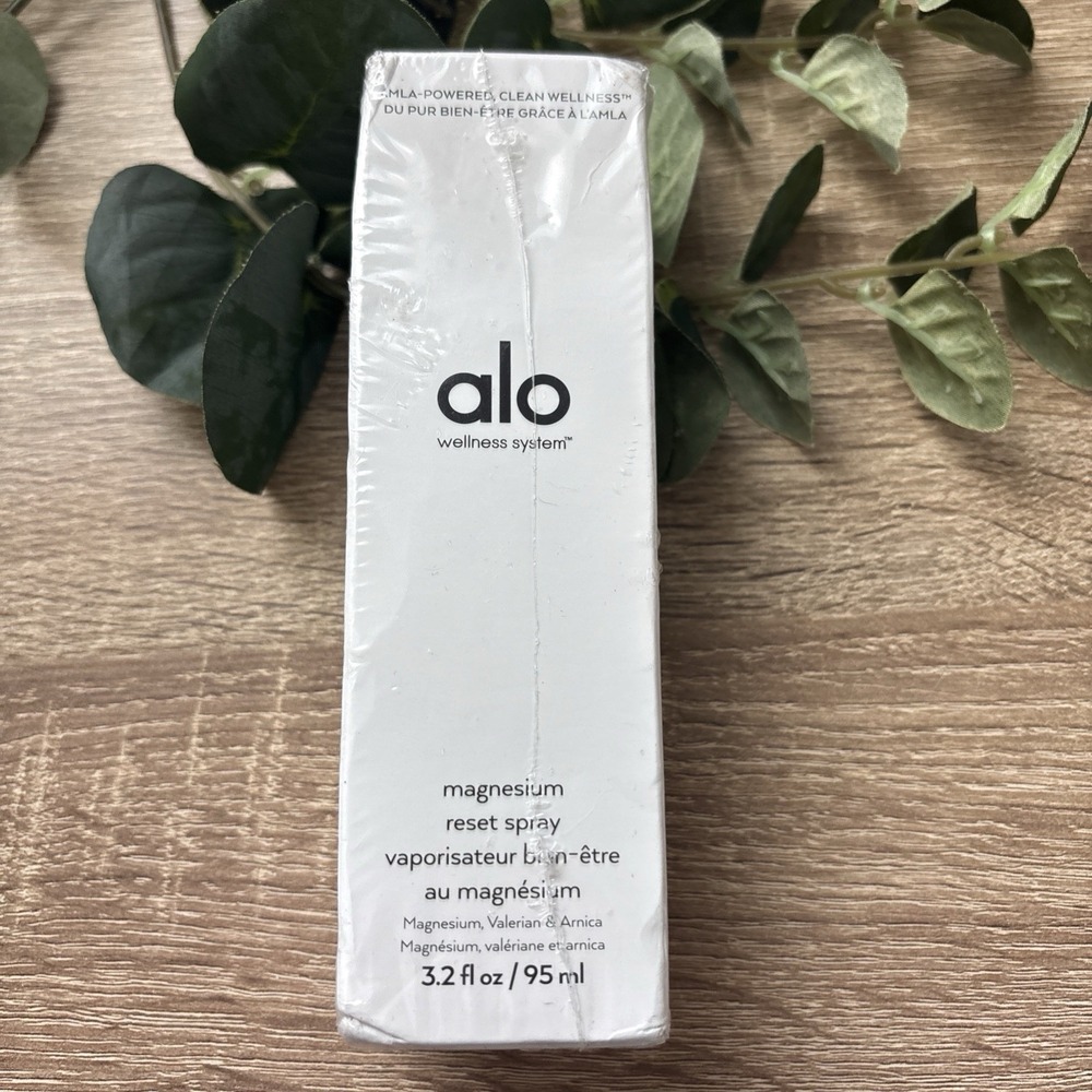 Alo Wellness System Magnesium Reset Spray 3.2 Fl. Oz NEW In Box